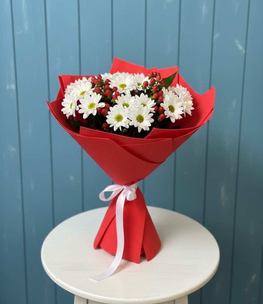 Букет цветов из: Хризантемы в Дылыме