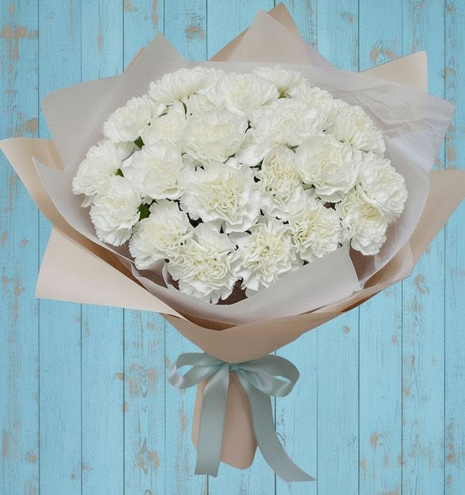 Букет цветов из: Гвоздики в Дылыме