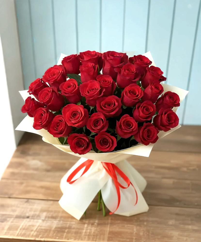 Букет 29 Красных роз в Дылыме