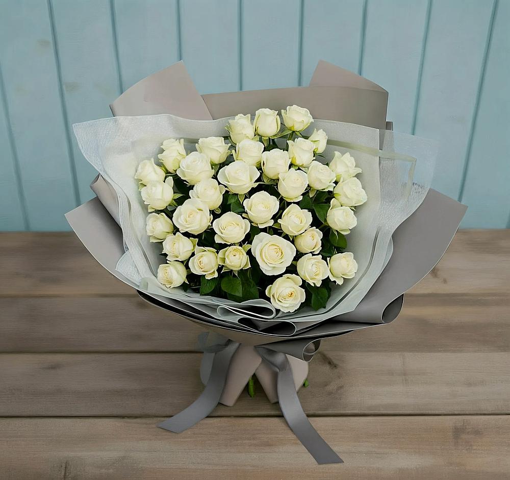 Букет Белоснежная нежность в Дылыме