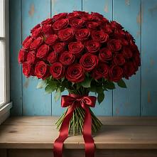 Букет Красные розы Блэк Меджик в Дылыме