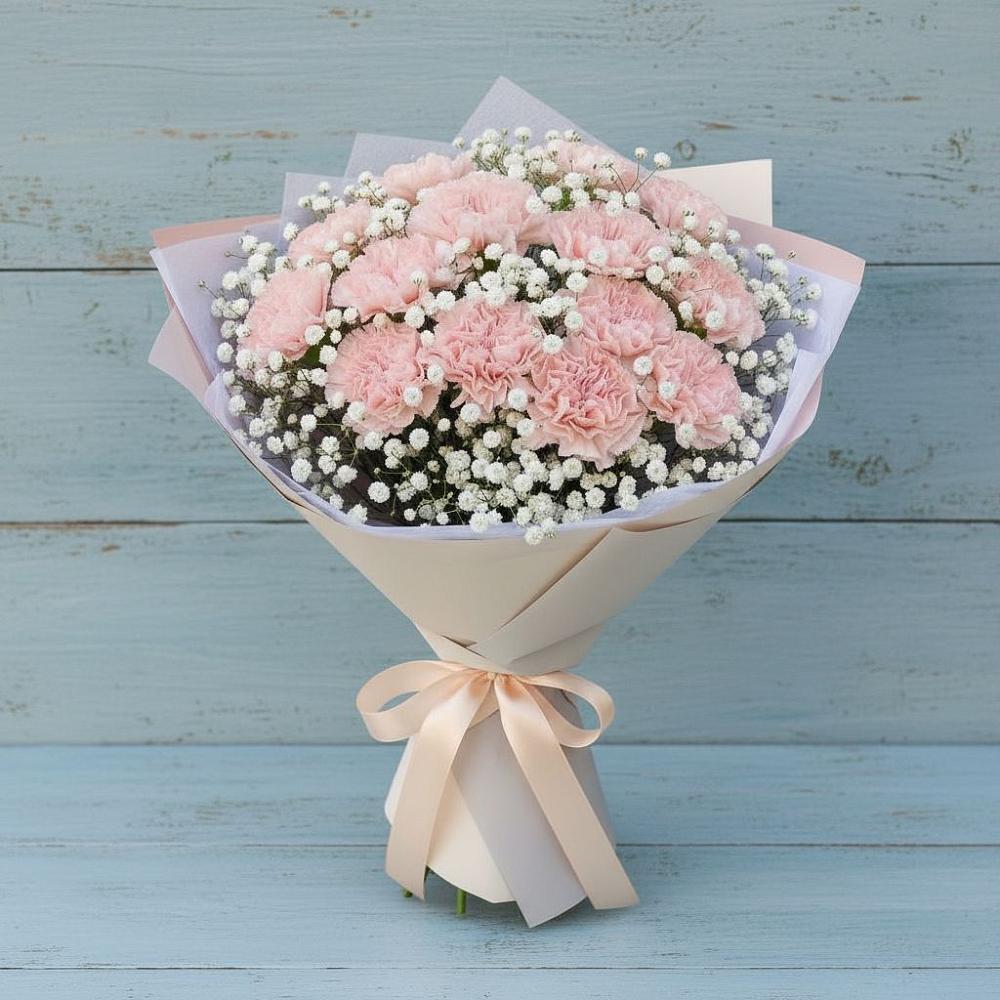 Букет цветов из: Гвоздики в Дылыме