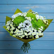 Букет цветов из:  Хризантемы #REPLACE_PRED# Дылыме
