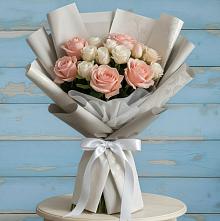 Букет цветов из:  Розы #REPLACE_PRED# Дылыме