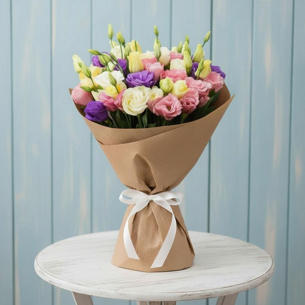 Букет цветов из: Лизиантусы в Дылыме