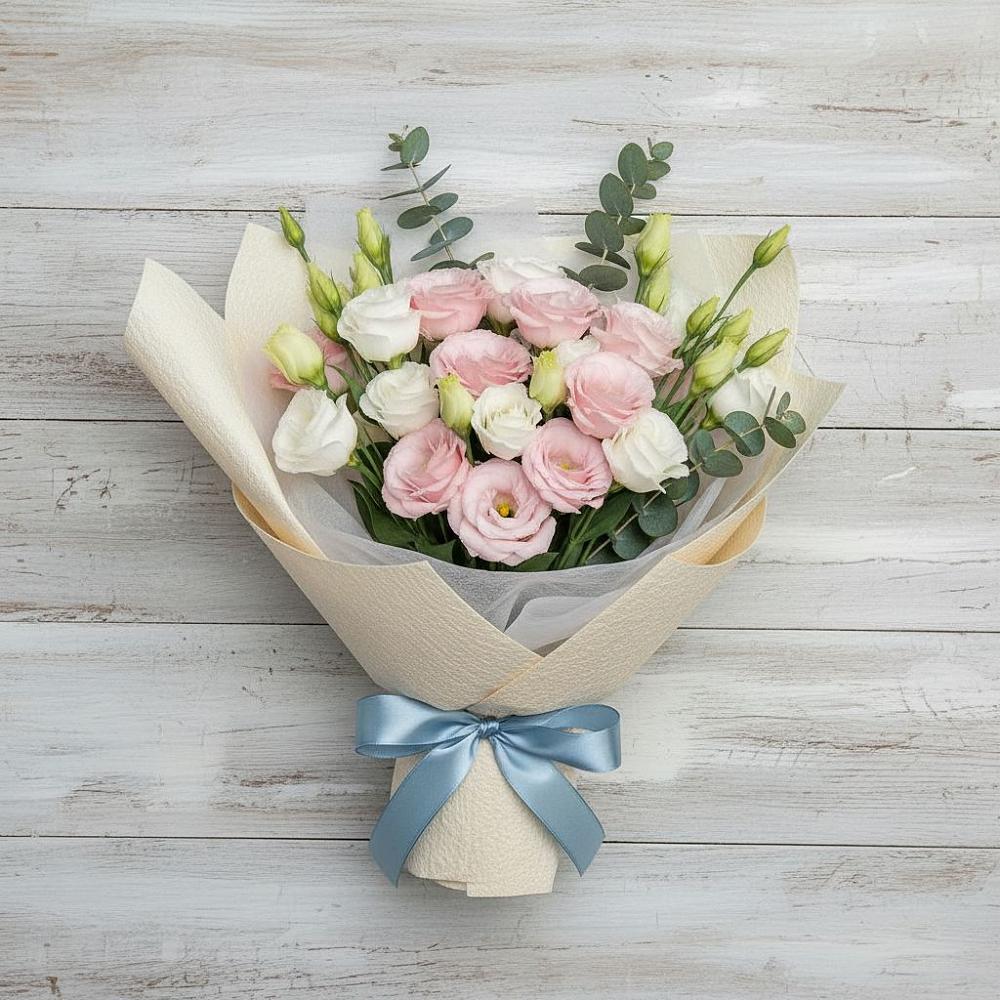 Букет цветов из: Лизиантусы в Дылыме